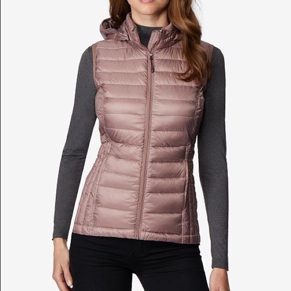 32 degrees hooded packable puffer vest